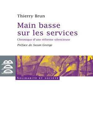 cover image of Main basse sur les services